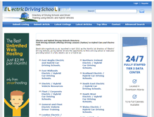 Tablet Screenshot of electricdrivingschools.co.uk